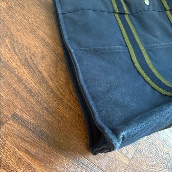 Hermes Blue and Green Tote Bag Classic Design Everyday Use - Picture 3 of 10